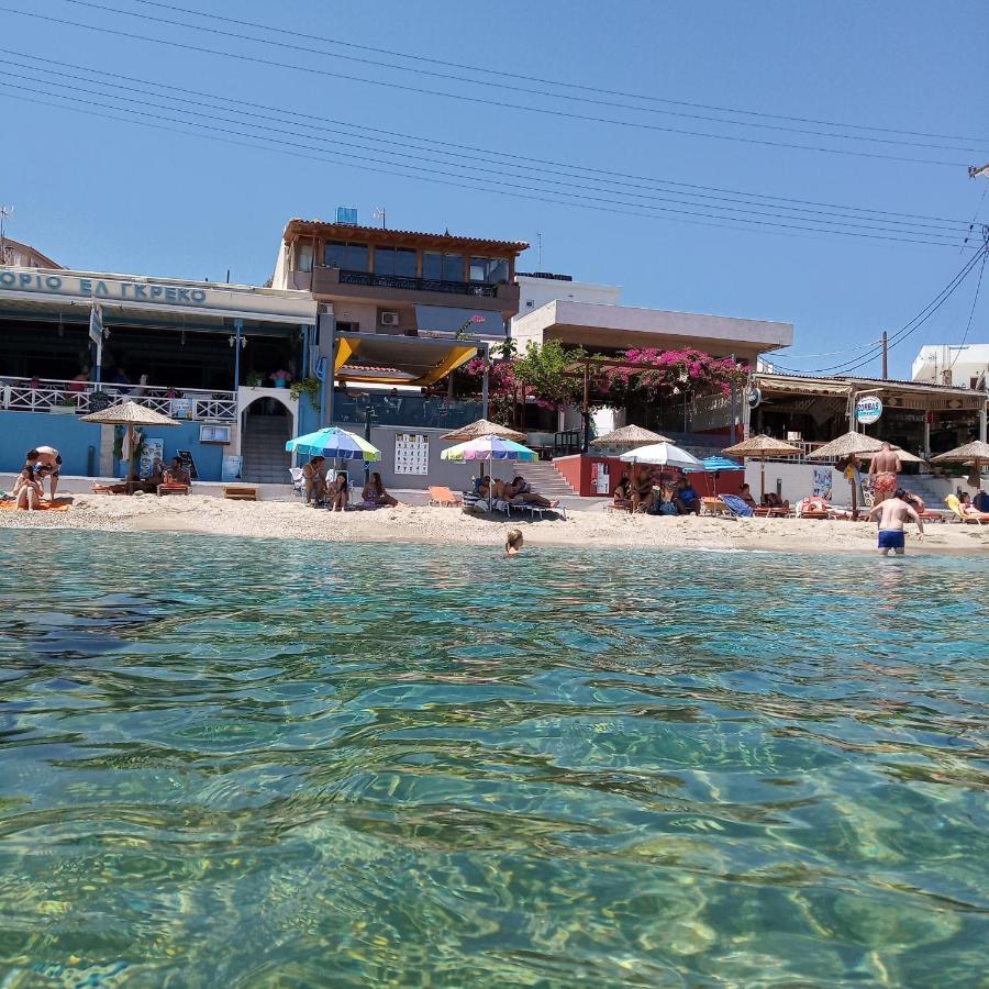 Buganvilla Sea View Apts Agia Pelagia  Esterno foto